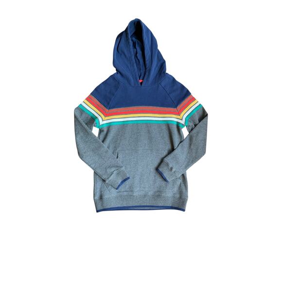 Mini Boden Striped Hoodie - Picture 1 of 8